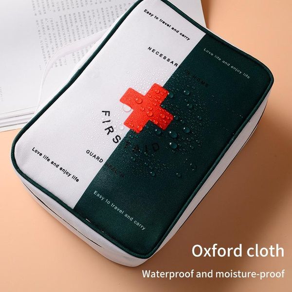 

storage bags large capacity thickened layered first-aid kit bag cabinet fabric portable organizer