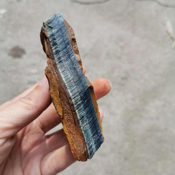 

decorative objects & figurines natural tiger eye stone blue stones mineral specimen irregular crystal