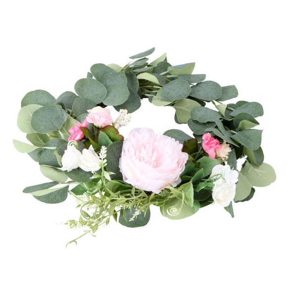 

1pc artificial wreath pendant spring wedding decor decoration decorative flowers & wreaths