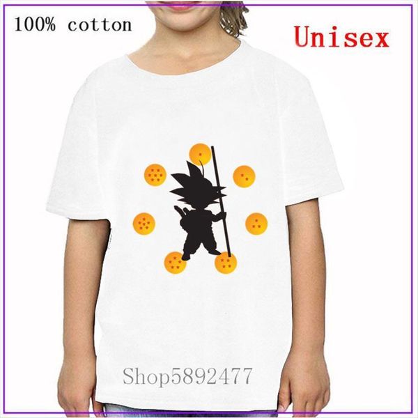 

cool t shirt summer fashion short sleeved children anime dbz harajuku child boy, Blue