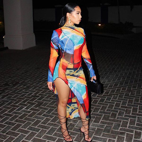 

women's swimwear women summer dress sets clothing cute clothes harajuku for 2021 fall neck long sleeve print slim polyester sierra surf, White;black