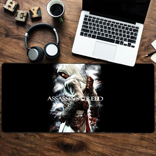 

mouse pads & wrist rests assassins pad anime cartoon gaming super lapkeyboard large quality
