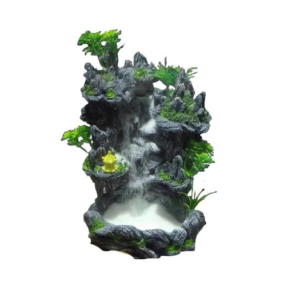 

fish tank quicksand waterfall rockery decorations