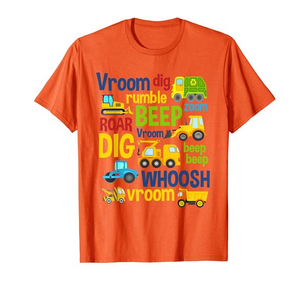 

Boys' Trucks and Diggers Sounds T-shirt for Toddlers, Mainly pictures