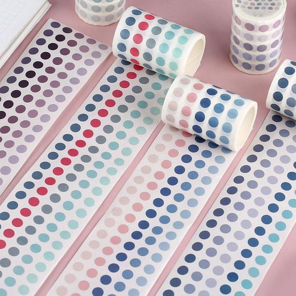 

gift wrap 60mmx3m base decorative adhesive tape dot masking washi diy scrapbooking sticker label japanese stationery