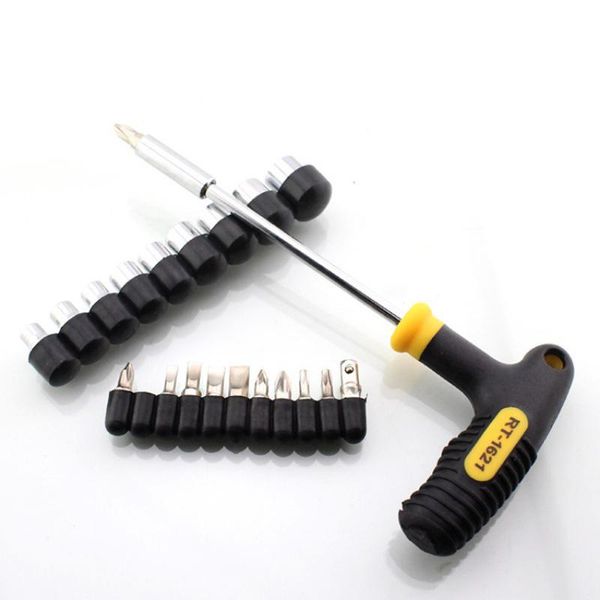 

screwdriver tools set multifunctional sleeve driver bit repair metal socket wrench hand
