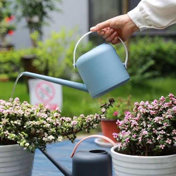 

1800ml garden flower plant watering can long mouth water home pot bottle device tool equipments
