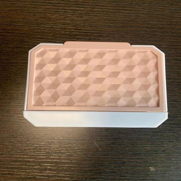 

soap dishes in reversible creative punch drain double cell box holder no mark stick toilet wall mounted