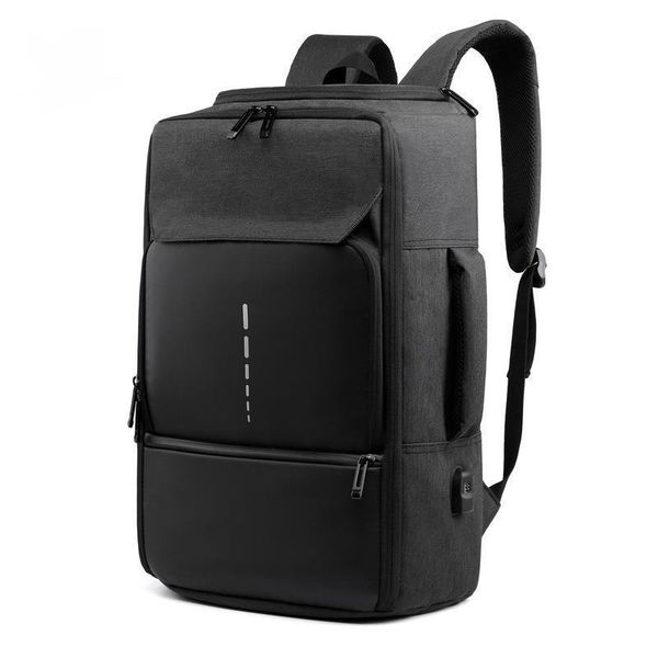 

backpack men's business male lapbag large capacity travel rucksack waterproof fashion bags for men traveling backpag