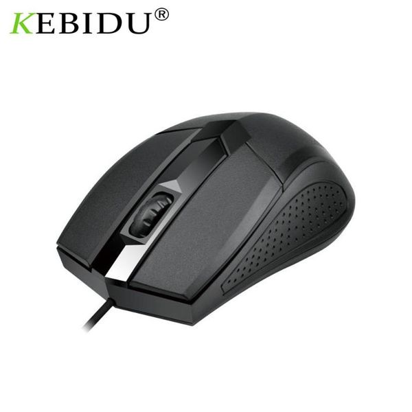 

kebidumei wired gaming mouse 2button 1600dpi usb computer gamer silent optical mice for pc lapnotebook
