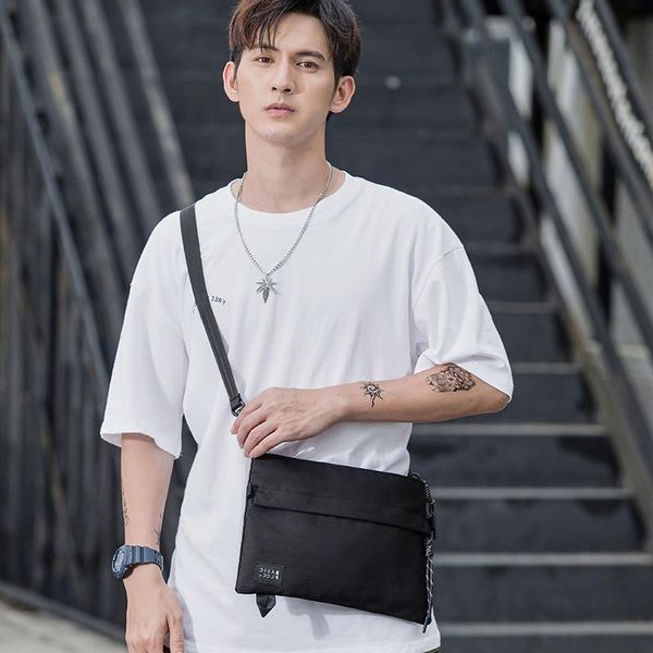 

boys small shoulder korean version of japanese casual bag female rucksack simple wild student the messenger aaspq