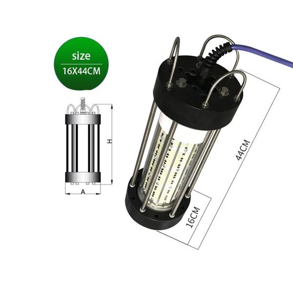 

fish finder 1000w marine fishing light boat deep-sea lighting set ocean lure