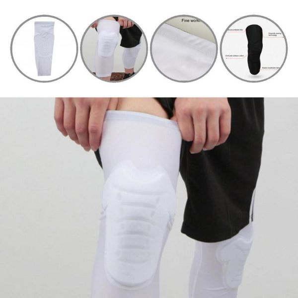 

elbow & knee pads skin-friendly 1pc useful quick drying lightweight support brace collision avoidance elastic for jogging, Black;gray