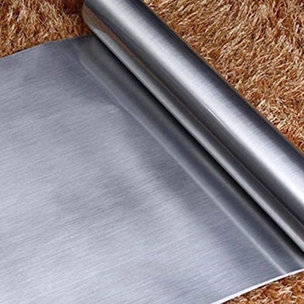 

stainless steel self adhesive wallpaper waterproof film gold and silver sticker papel tapiz autoadhesivo elevator stickers wallpapers
