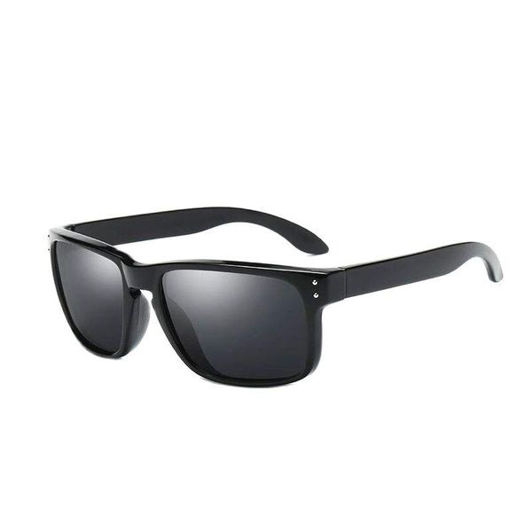 

sunglasses dokly brand men fashion polarized designer helm multicolour coating lens uv400, White;black