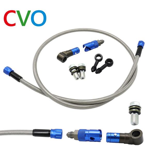 

motorcycle brakes cnc aluminum alloy an3 brake line oil quick release connection joint adapter kit pipe disassembly hose