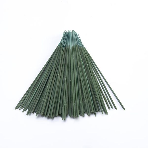 

100 pcs potted flower rod decoration gardening wire stem artificial plant plastic