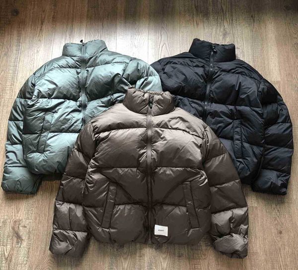 

black brown green men hip hop vintage retro parka jacket streetwear painting printed jacket cotton winter padded jacket coat warm outwear