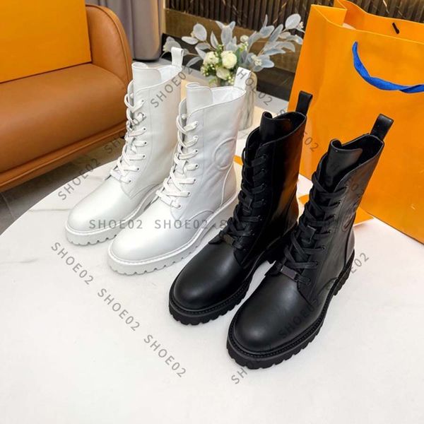 

selling women knee boots designer ankle boot real leather shoes fashion shoe winter fall with box eu:35-41 by shoe02 1, Black