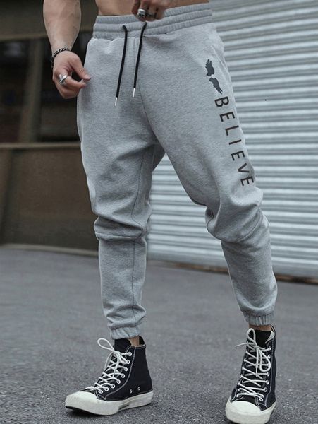 

men wings & letter graphic drawstring sweatpants l75s#, Black