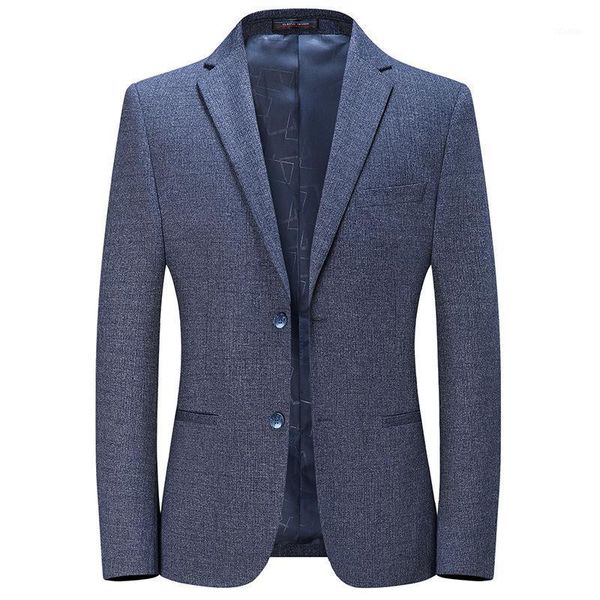 

men's suits & blazers casual suit spring autumn young knitted elastic solid color blazer, White;black