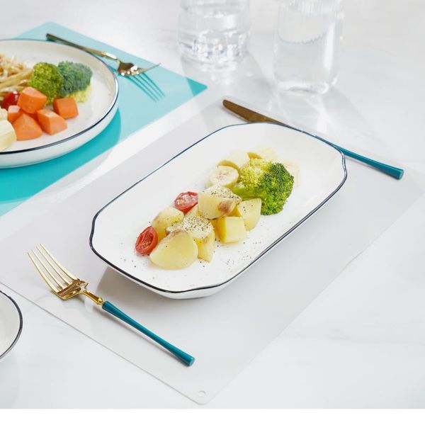 

mats & pads silicone placemat colorful table mat coffee cup mug glass drink environmental protection western
