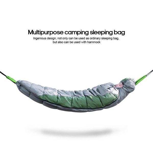

ultralight thermal multifunctional hammock sleeping bag warm outdoor camping traveling hiking winter cotton bags