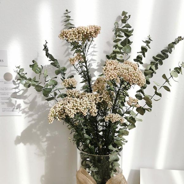 

decorative flowers & wreaths millet spartina immortal flower dried tiny diy garland christmas decor valentine's day present