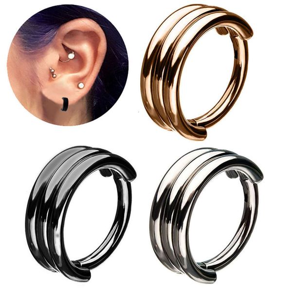 

stainless steel earring multifunctional human body puncture jewelry