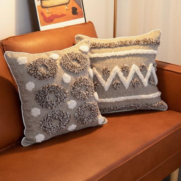 

pillow case 11xb woven tufted boho throw cover morocco decorative cushion farmhouse pillowcase for couch sofa bedroom