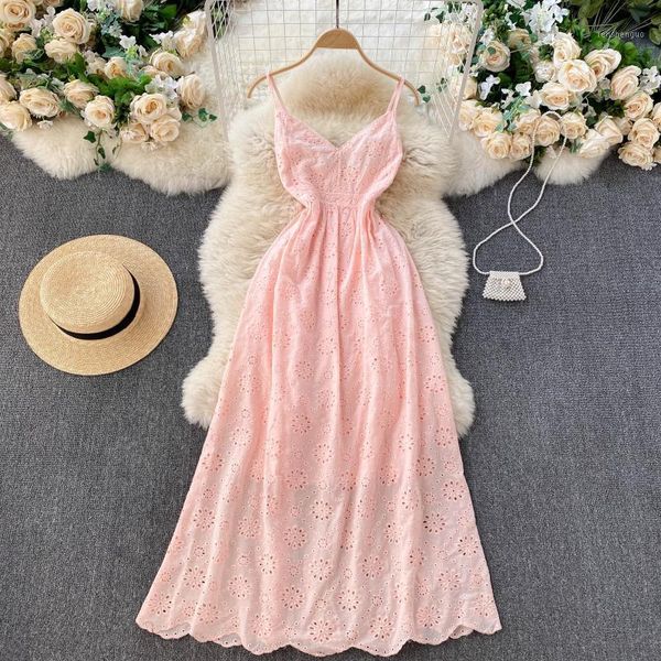 

casual dresses singreiny hollow backless strap dress women fashion v neck sleeveless a-line party elegant off shoulder long, Black;gray