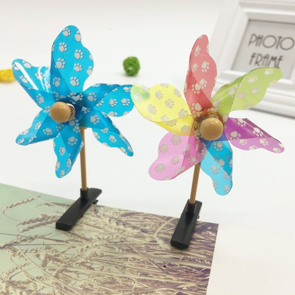 

wholesale cute mini windmill activities children's day cute headdress hair accessories kindergarten gift hairpin, Blue