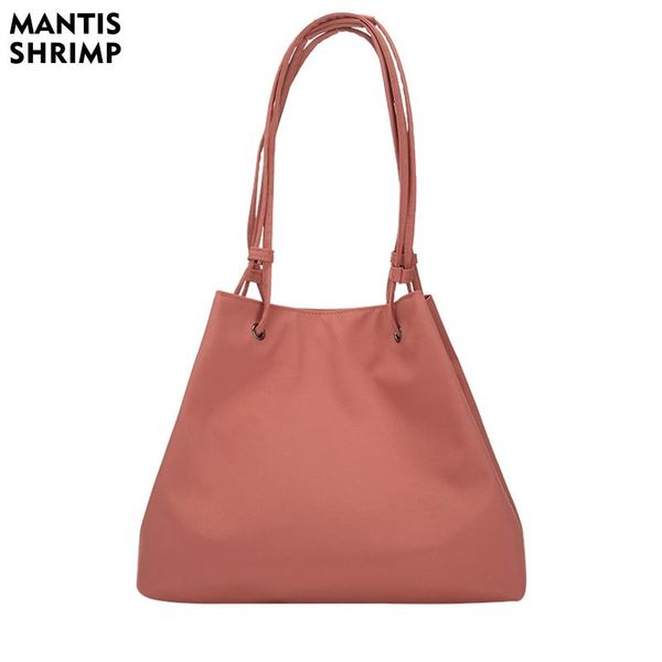 

totes women bags shoulder large capacity handbags designer simple solid for fashion nylon