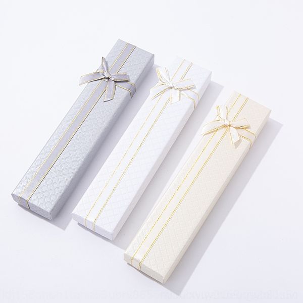 

npn lingge bracelet bracelet pattern packaging boxes gift packing jewelry boxes jewelry bow ribbon rectangular handicraft, Black;white