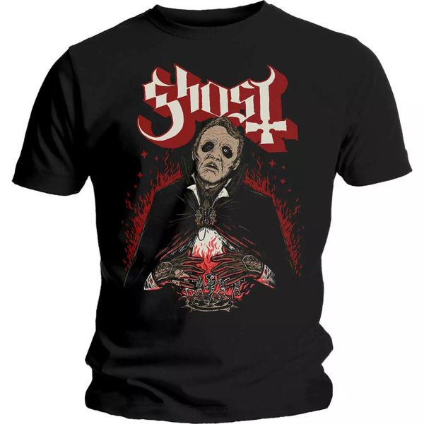 

ghost dance macabre prequelle licensed men t-shirt, White;black