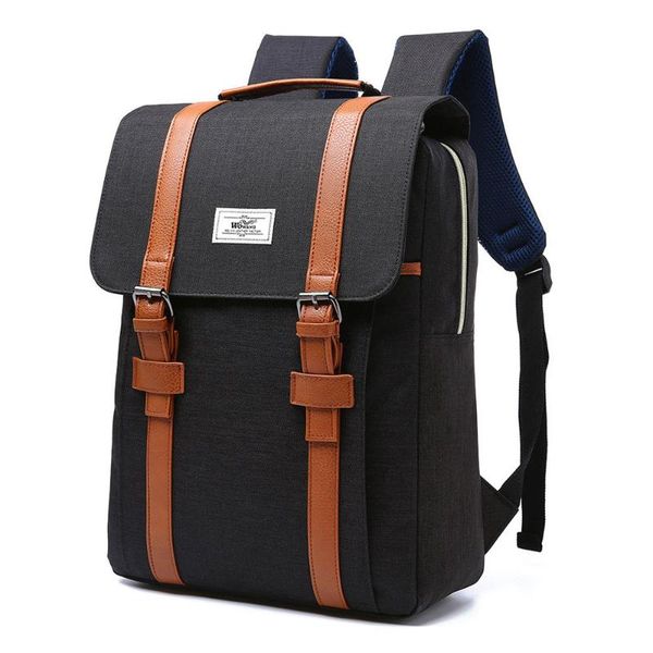 

backpack men's nylon lapwomen business travel school knapsack teens fashion casual college back pack bag b054