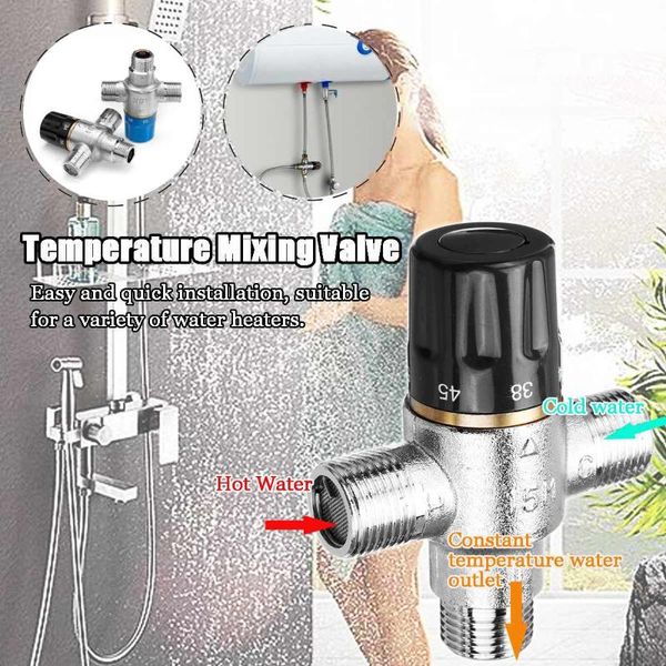 

dn15 mixing valve bathroom faucet temperature mixer control valve home improvement hot