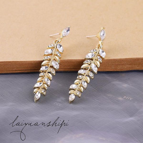 

dangle & chandelier european and american fashion exaggerated earrings temperament long tassel ear jewelry women stud, Silver