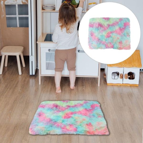 

dog double layer blanket mat pet sleep warm cushion plush supplies kennels & pens