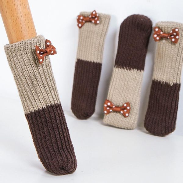 

chair covers (4 packs) floor protection pad thickening, silent chair, stool table mat, corner cover, leg cover