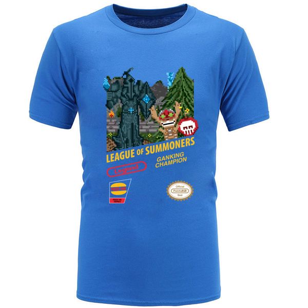 

ccccsportvideo game t-shirts league of summoners round collar cotton & tees casual t shirt for men summer/fall clothing shirts, Black;yellow