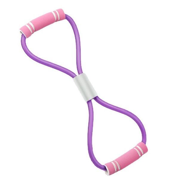 

resistance bands eight-character tension device yoga open shoulder back leg 8-character belt fitness home female multifunctional elastic