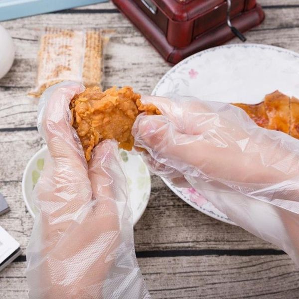 

disposable gloves plastic for food cleaning cooking restaurant kitchen accessories