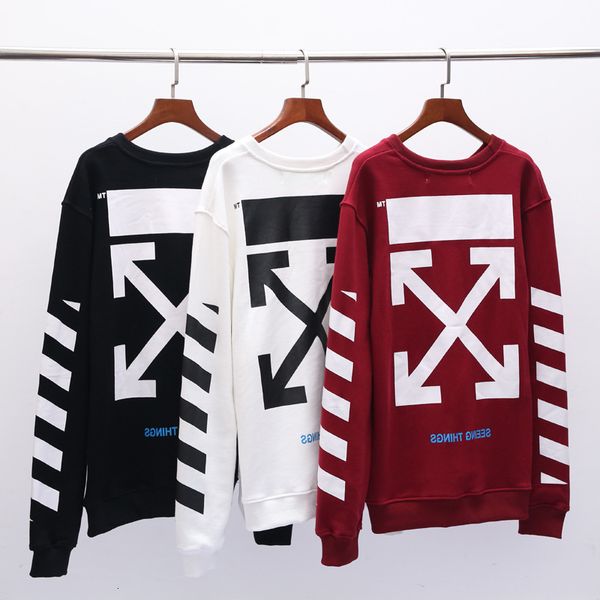 

slash fashion off style arrstyle sweater for men and women, Black