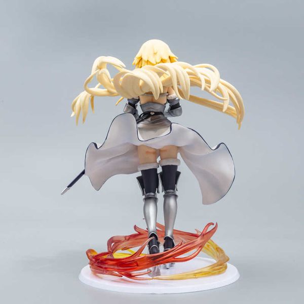Fate/Apocrypha Régua Jeanne d'Arc PVC Action Figure toy 26CM Anime Figuras Pegue a espada Modelo Brinquedos Sexy Girl Coleção Boneca