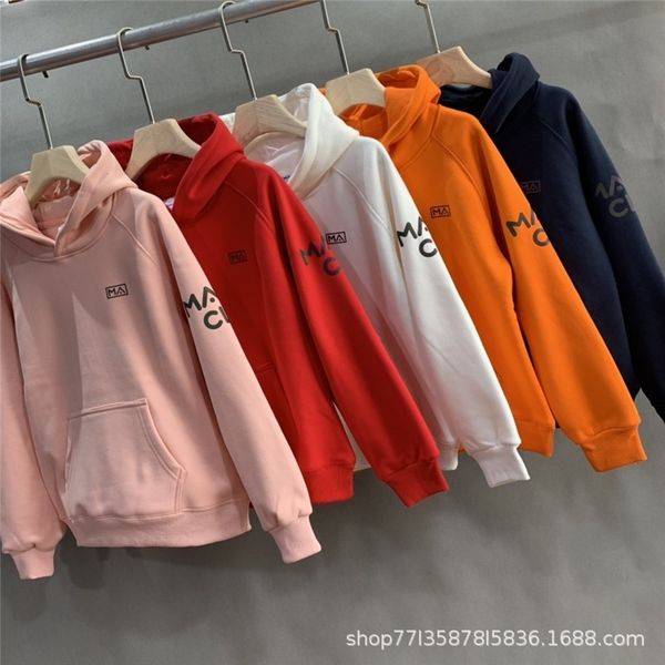 

2021 winter boys' and girls' thickened hoodie casual, comfortable warm long sleeve korean fashion top, Black