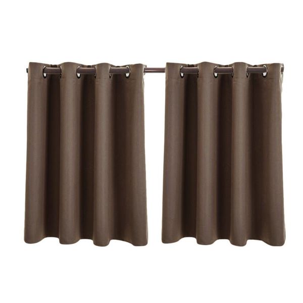 

2pc insulated foam lined heavy thick blackout grommet window curtain panels curtains for the kitchen bedroom & drapes