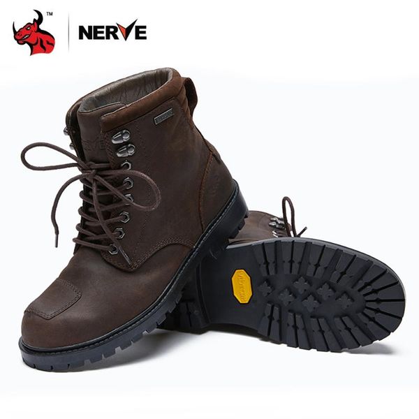 

motorcycle footwear nerve riding shoes four seasons waterproof racing retro martin boots short rider equipment summer