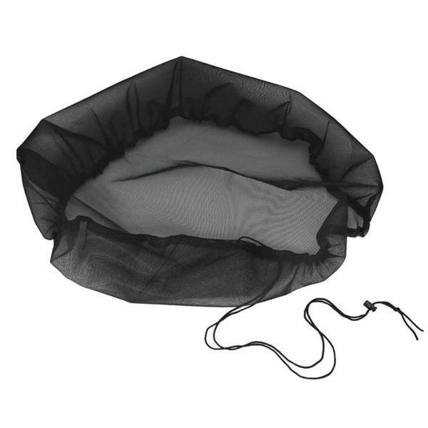 

shade 1pc household dust cover insect-proof courtyard protective (black)