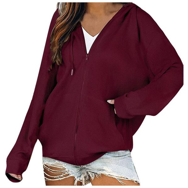 

women's jackets harajuku korean version loose thin long-sleeved hooded sun protection coat solid ccolor retro shirt student girl plus s, Black;brown